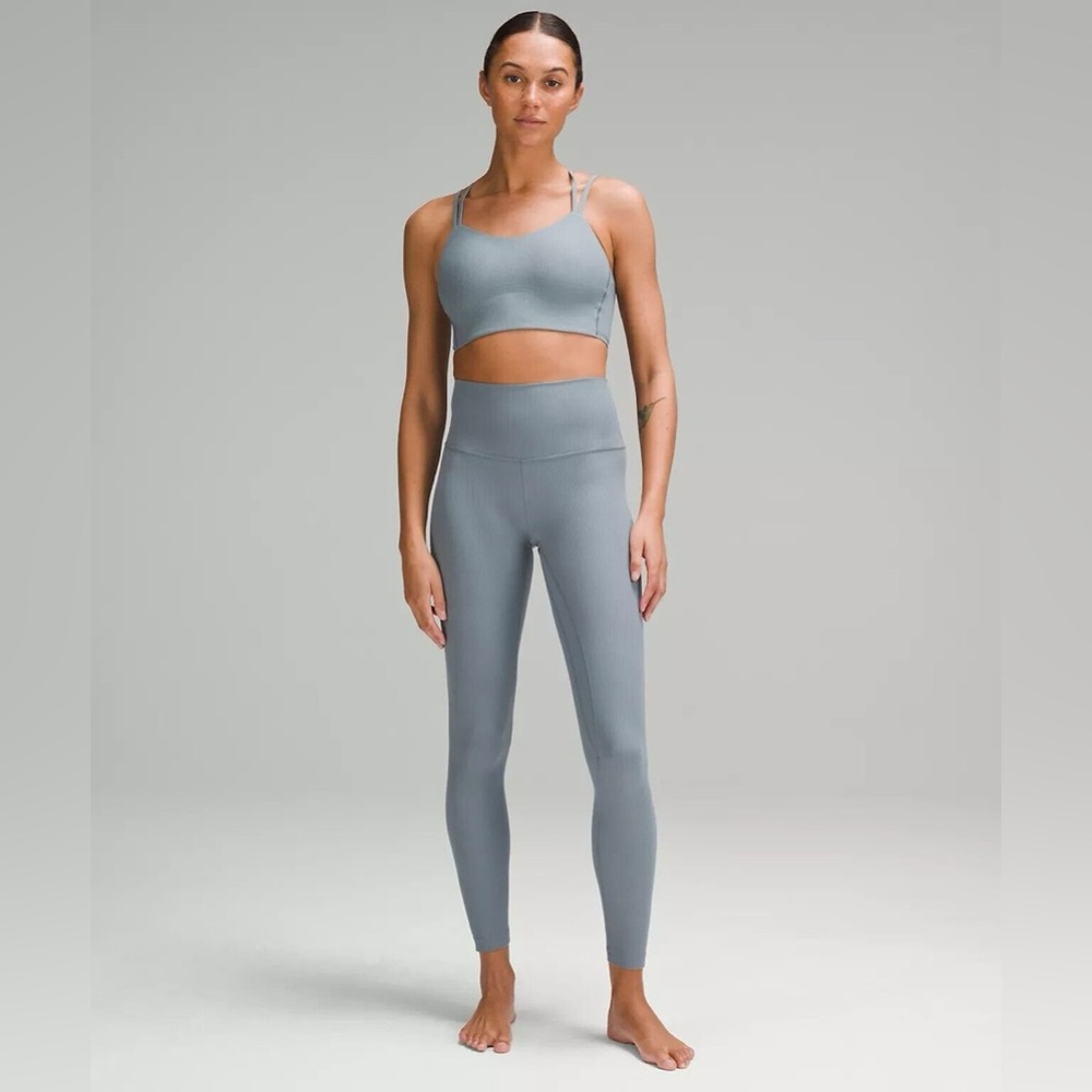 EUC Ribbed Align Leggings 28”